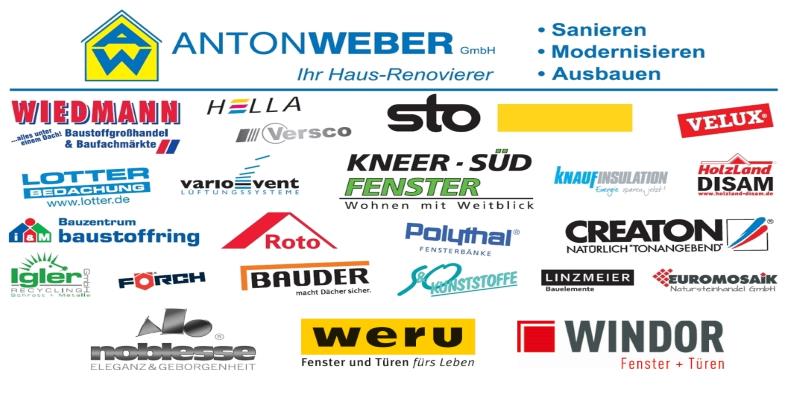 Partnerfirmen der Anton Weber GmbH